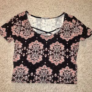 Criss Cross Crop Top